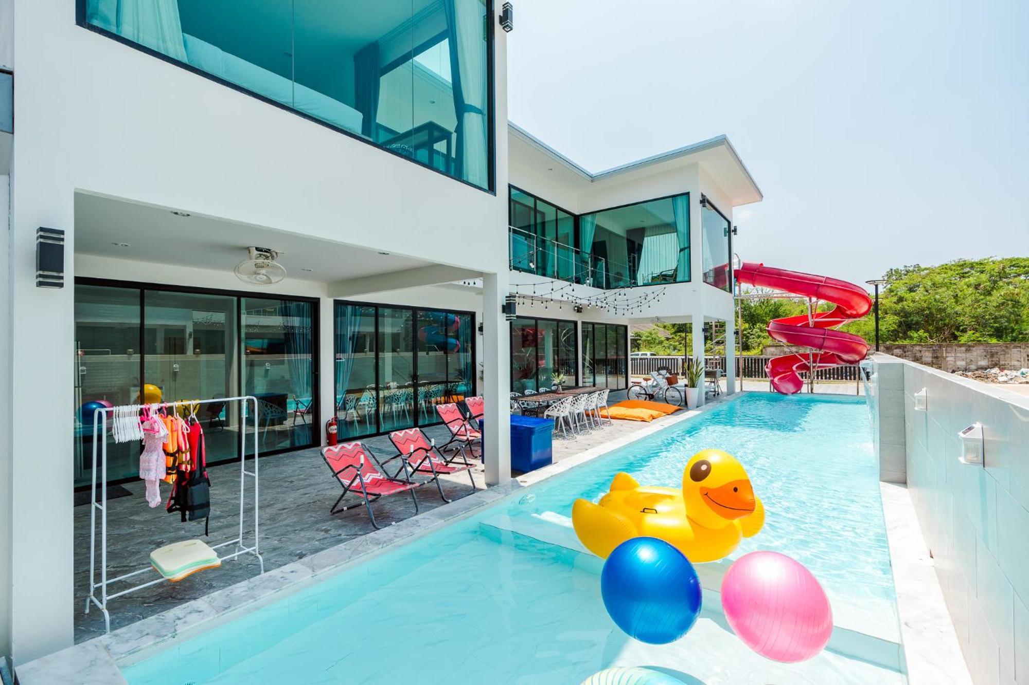 Villa For U Poolvilla วิลล่าหลังใหญ่ใกล้เมืองใกล้ทะเล *
